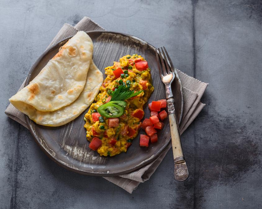 Ande Ki Bhurji Scrambled Eggs, Indian Style AGA Living